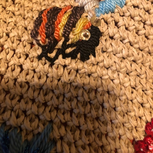 Vintage Petro Zillio Hand Sewn Embroidered Sequined Bag - Picture 6 of 11